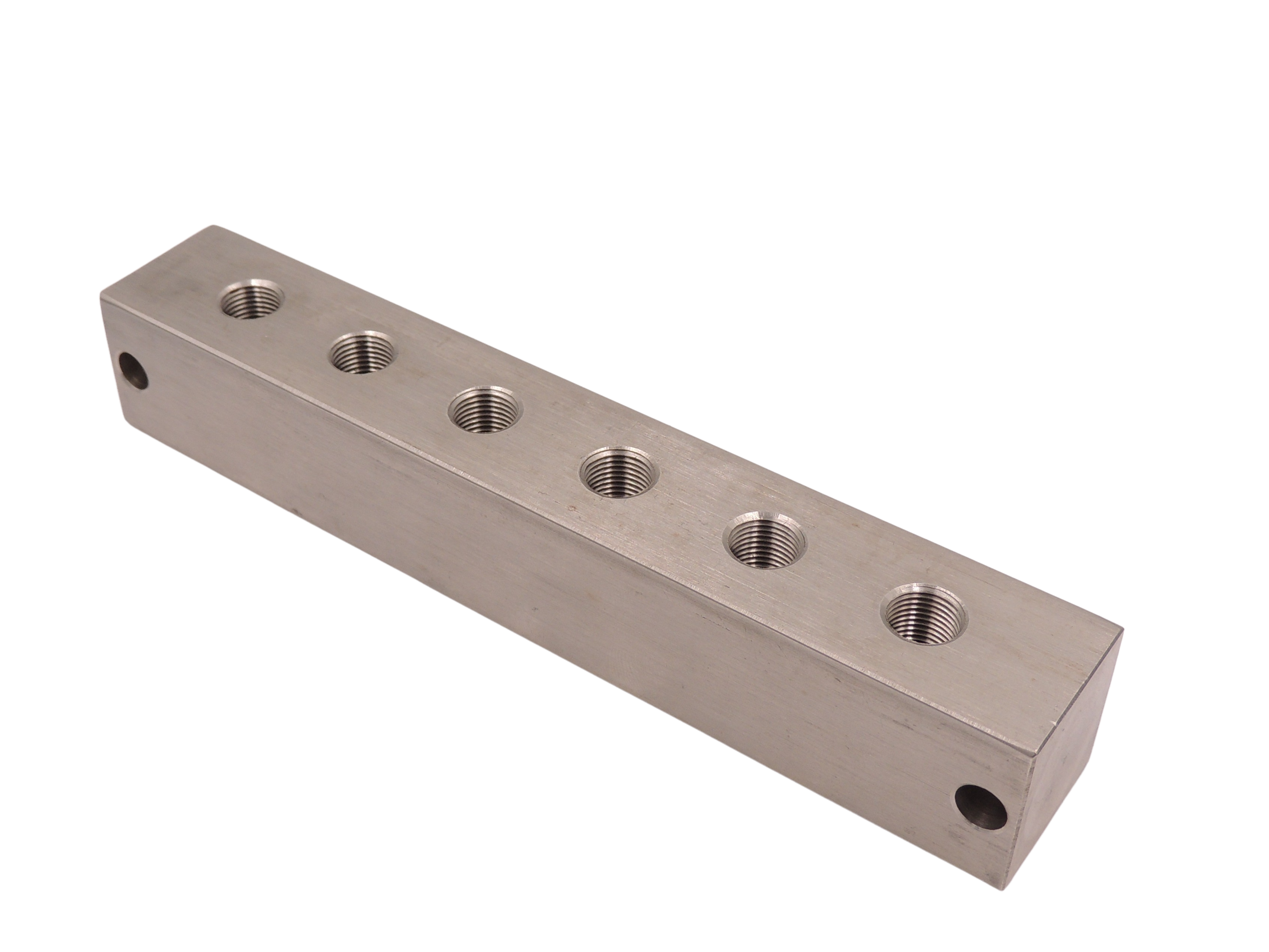 Smøreblok Syrefast RG1/8" m 6 udgange