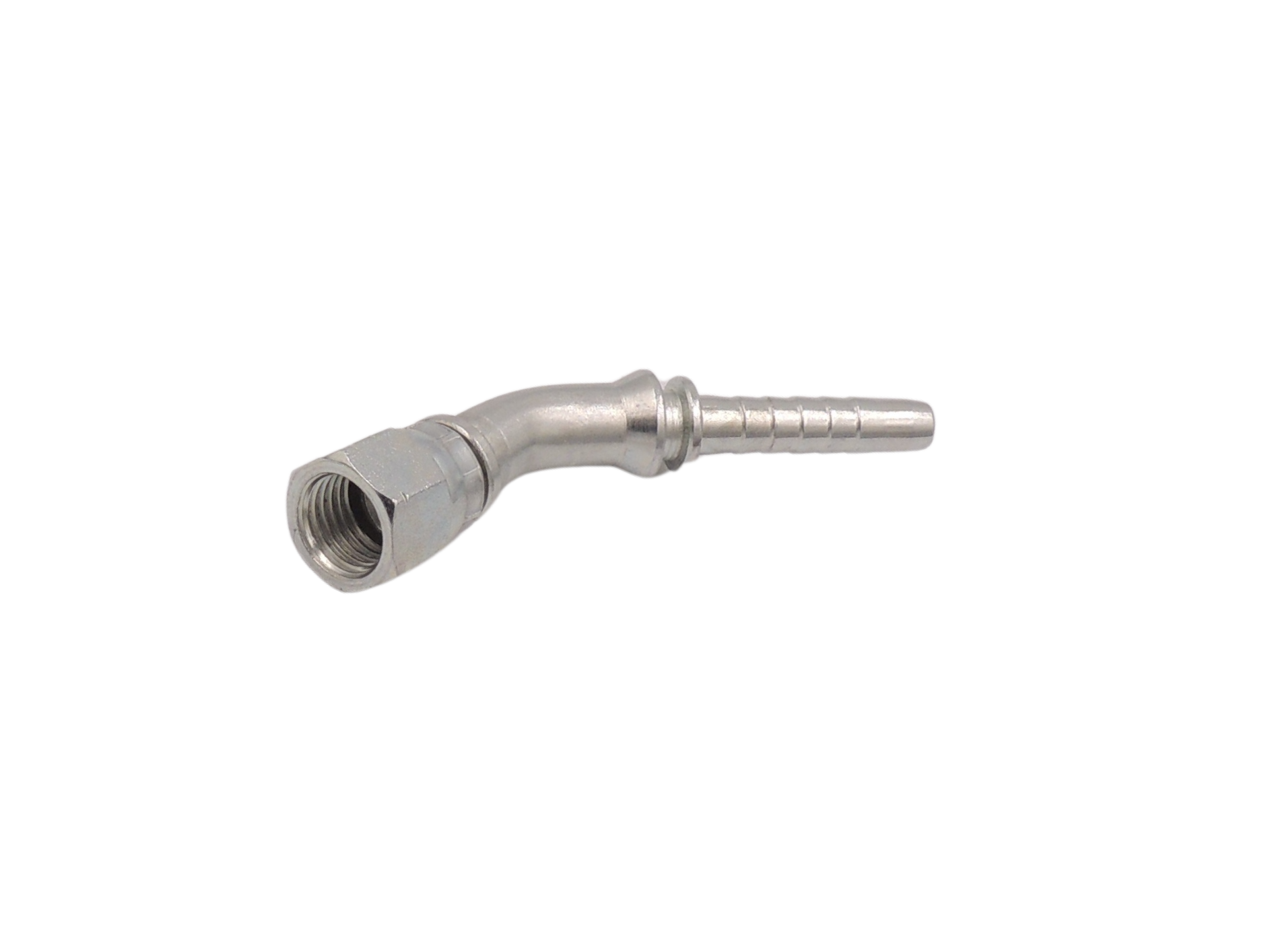 Indstik 45 gr. 1/4"xF7/16"  JIC