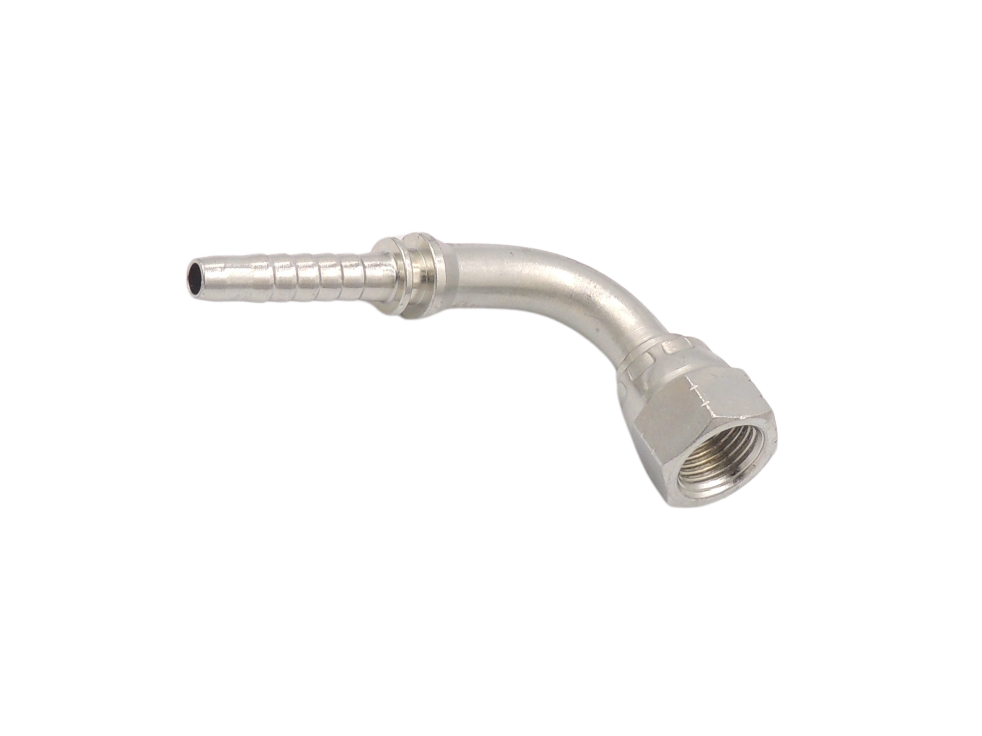 Indstik 90 gr. 1/4"xF1/2" -  JIC