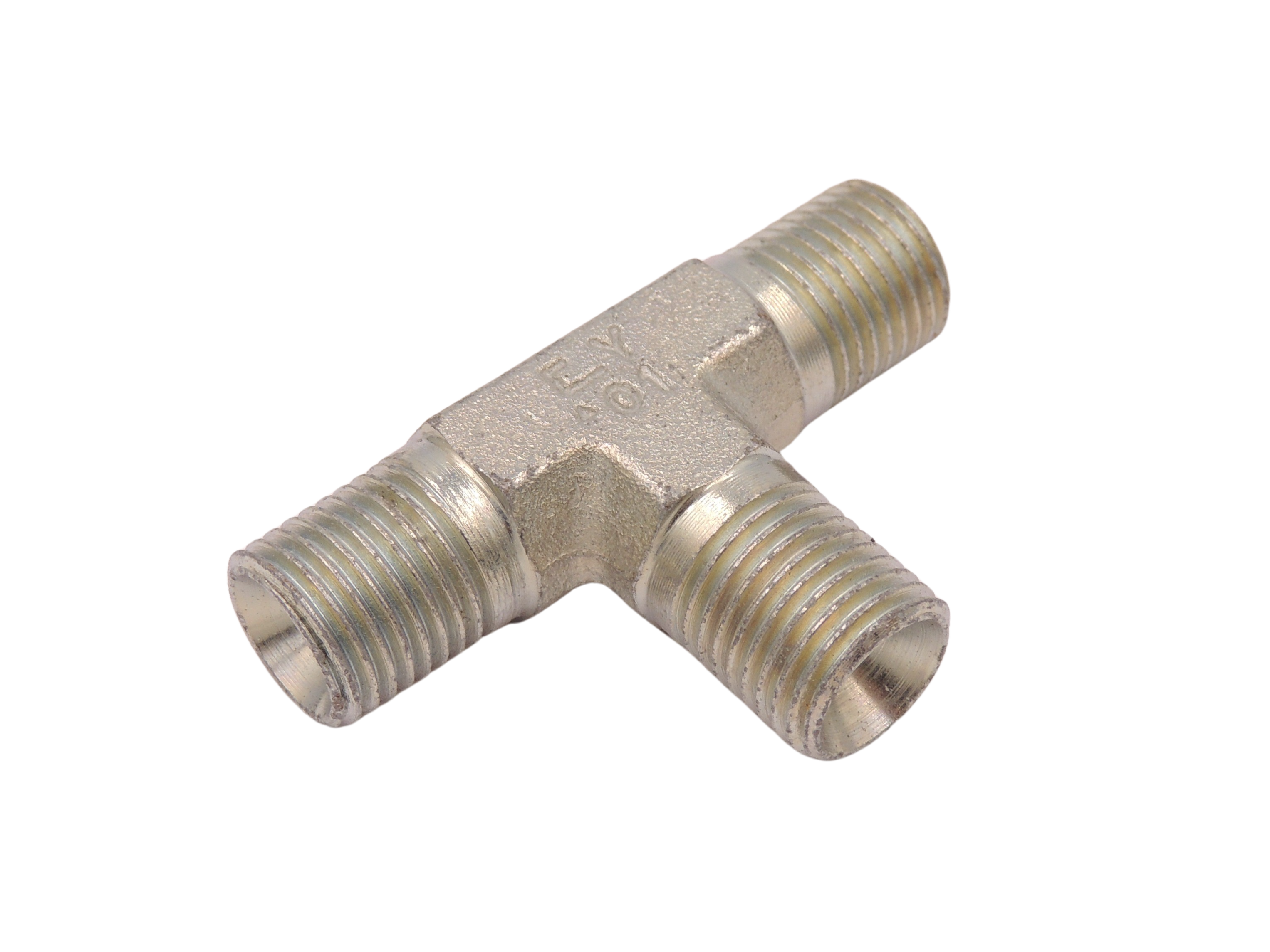 T-Stykke 1/4" M/M/M