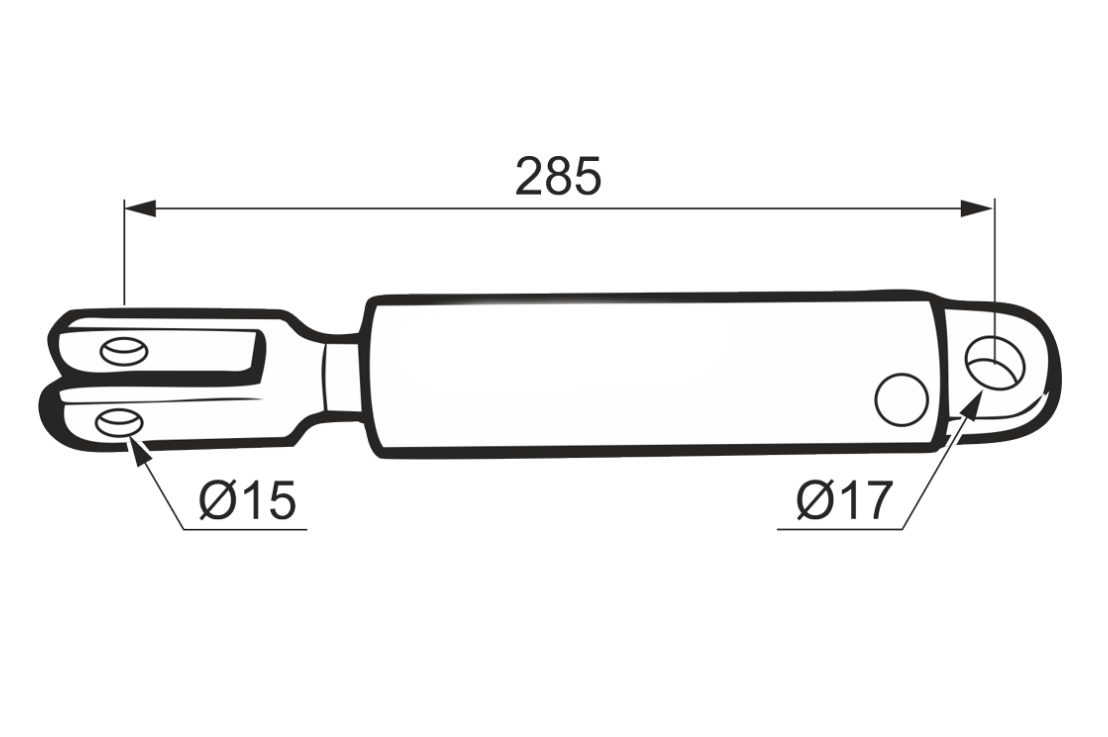 Bremse cylinder