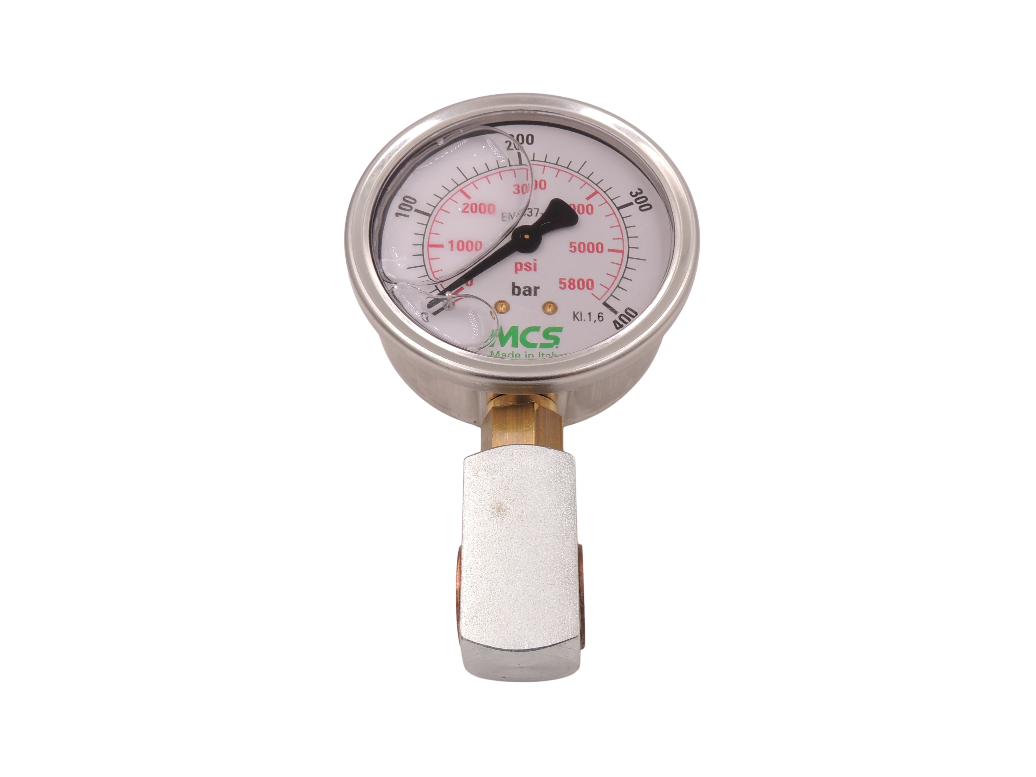 Manometer  for PMP med banjokrop 400 bar