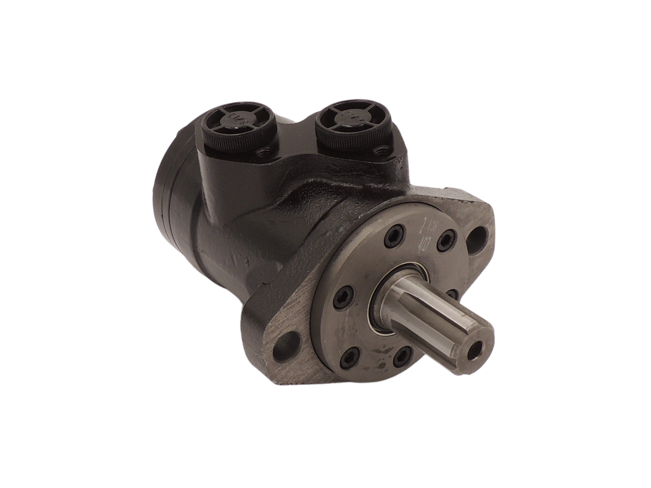 Oliemotor 36cm3 - m/6 spline/ø25,323 mm (SAE 6B)  m/højtrykpakning