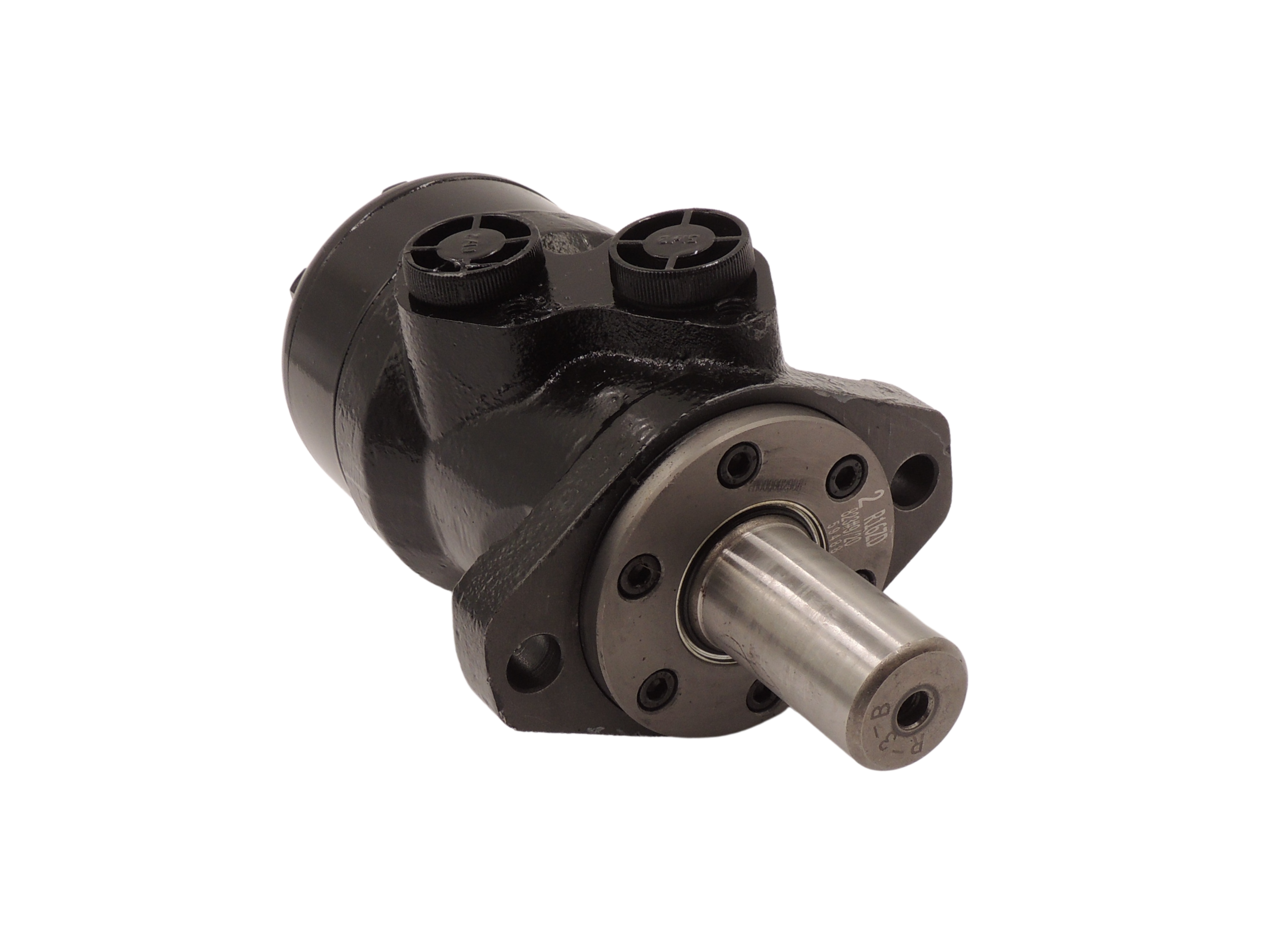 Oliemotor 32 mm aksel - sideport m/højtrykpakning