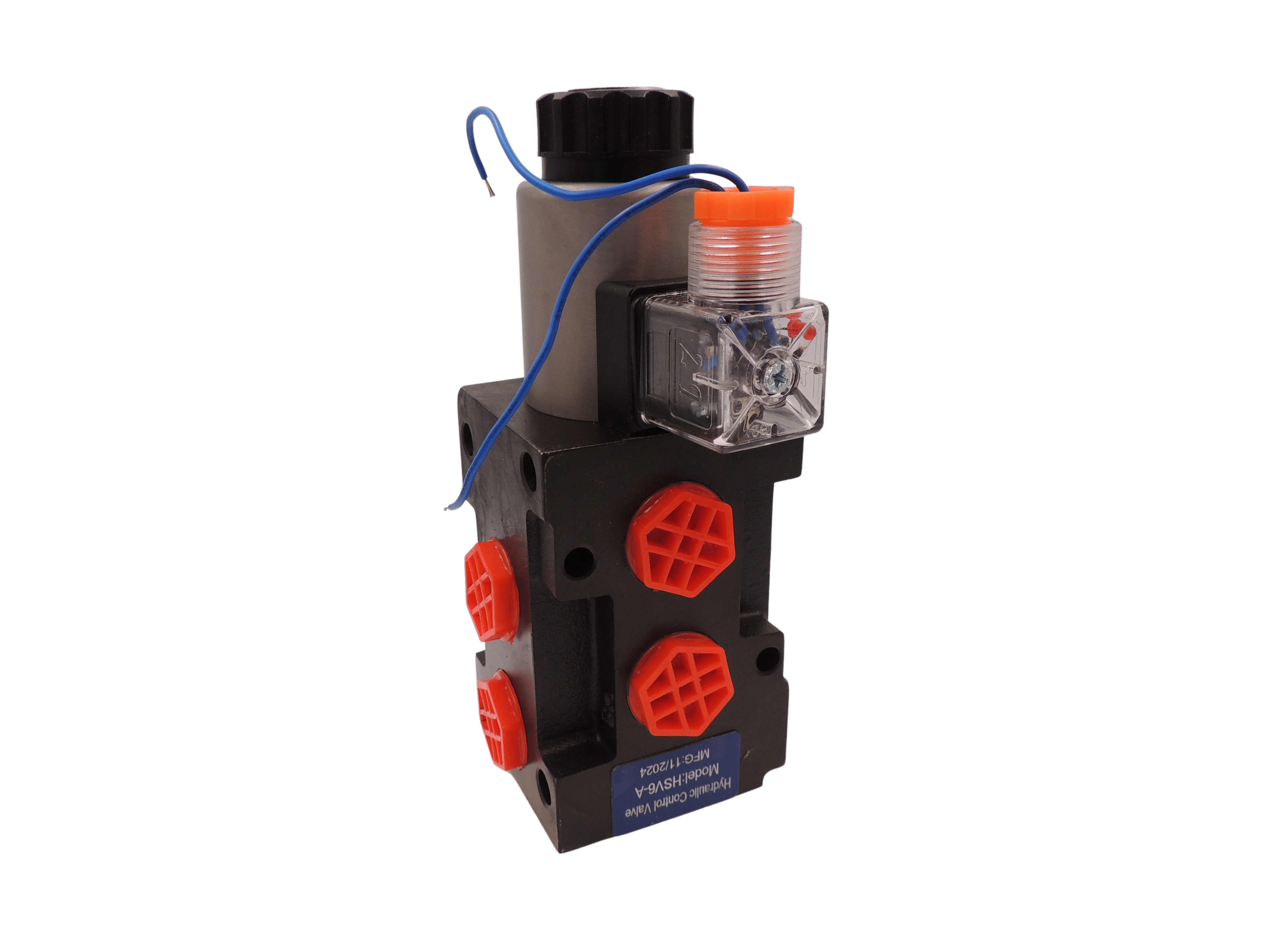 El-omskifter 6/2 -12v - 3/8" kan sammenbygges.  Max: 50 ltr.